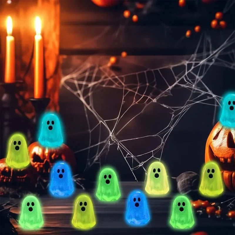 Wispo mini Luminous Ghost Resin Ornaments