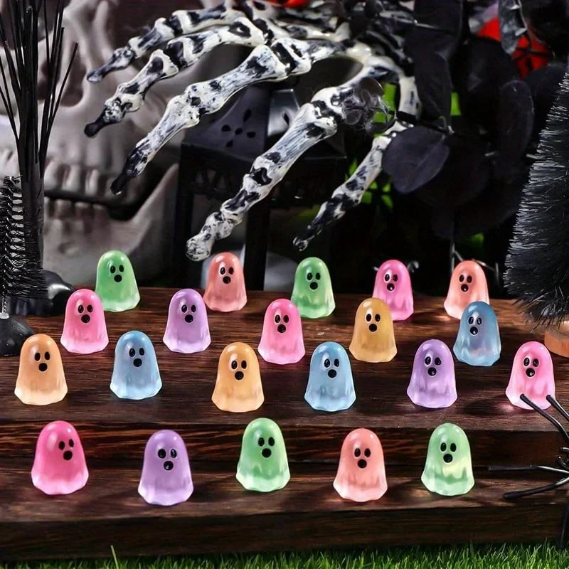 Wispo mini Luminous Ghost Resin Ornaments