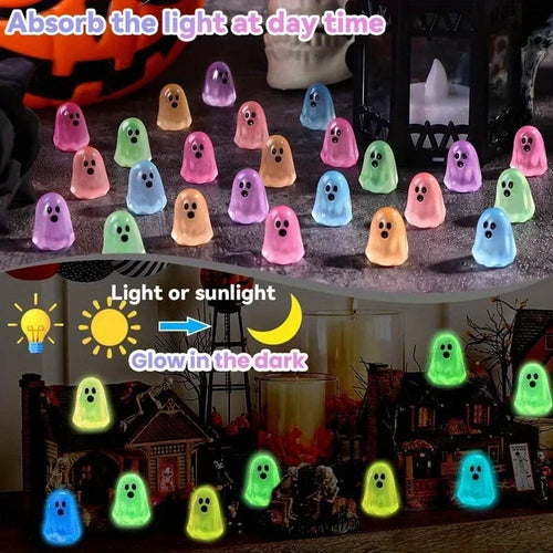 Wispo mini Luminous Ghost Resin Ornaments